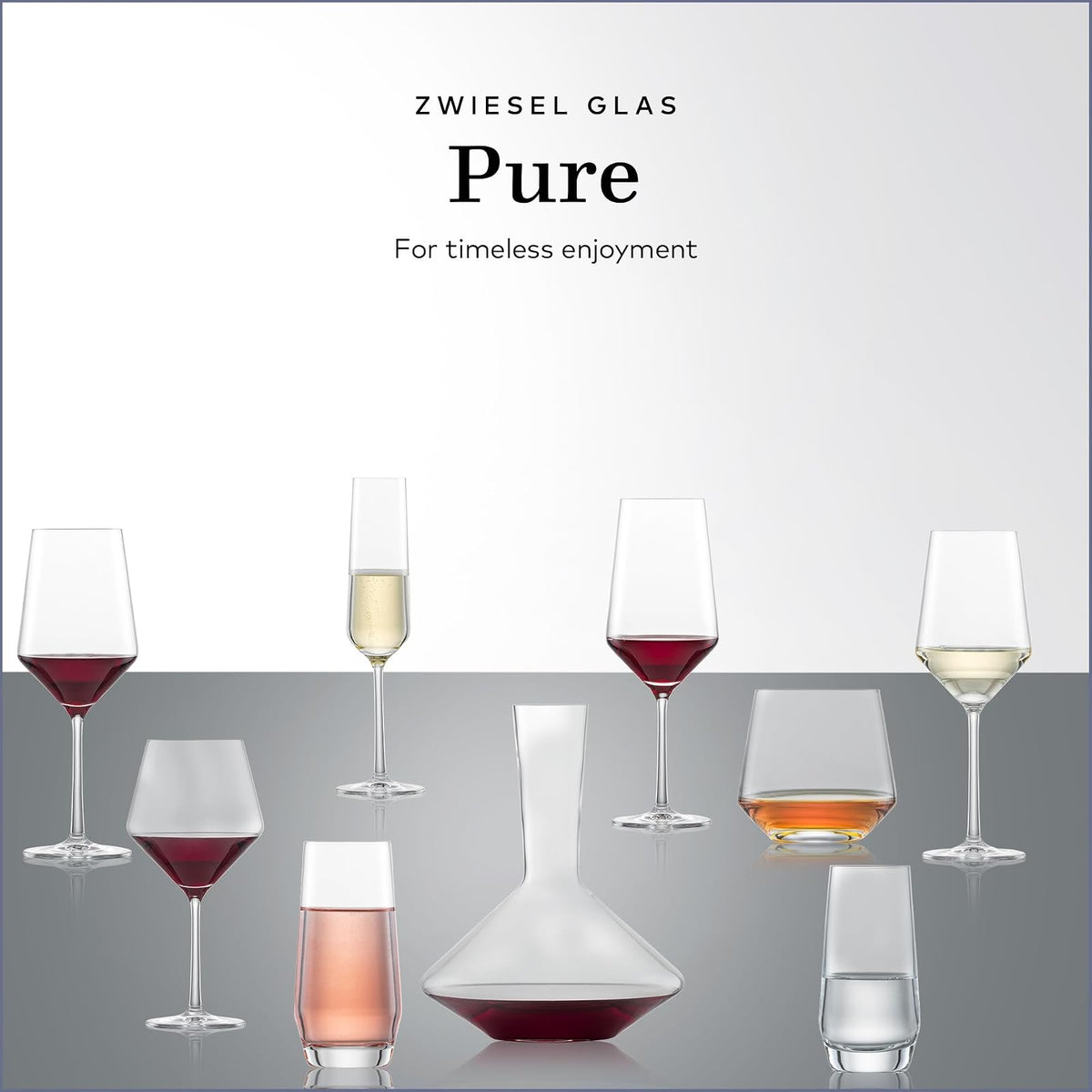 schott zwiesel Tritan vidrio puro colección de copas copa vino blanco de vidrio, 10.1-ounce, juego de 6, Vaso, Tumbler, Set de 6, 1