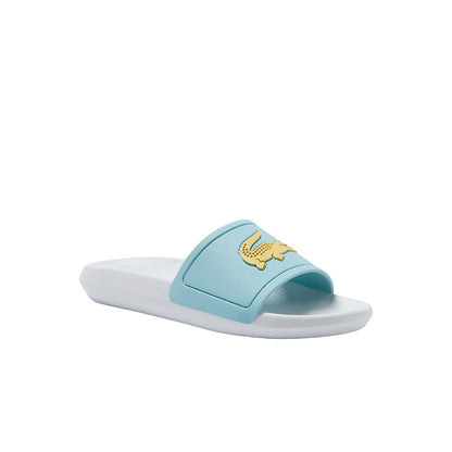 Lacoste Sandalia Slide Croco slides material sintético para Mujer