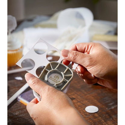 Fiskars - Perforadora de palanca circular, mediana