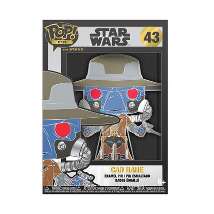 Funko Star Wars: Clone Wars Large Enamel Pin - Cad Bane | Mercancía Oficial de Ciencia Ficción - Juguete Coleccionable - Idea de Regalo de Cumpleaños para Fans y Coleccionistas