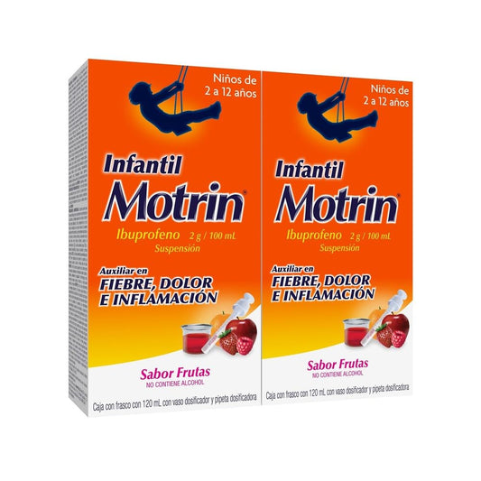 Motrin Suspensión Infantil 2 piezas - 120 ml