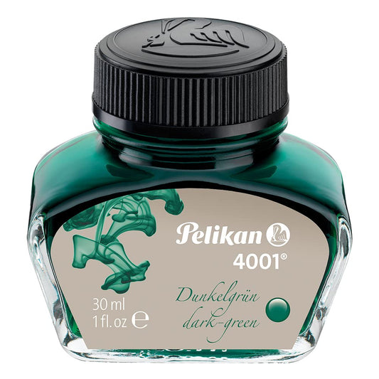 Pelikan Tinta 4001 Verde Oscuro, 30 ml