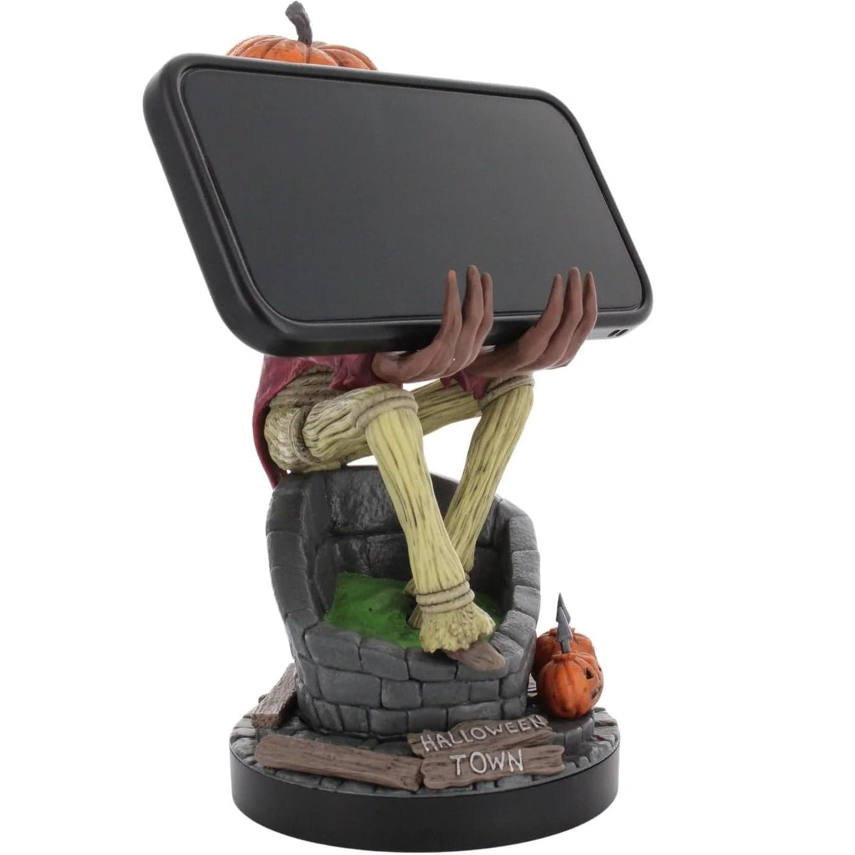 Exquisito Gaming The Nightmare Before Christmas: Jack Pumpkin King Cable Guy Soporte para teléfono