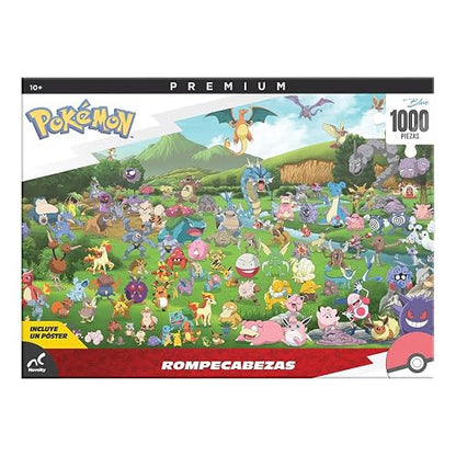 Pokémon Rompecabezas Premium, 1000 Piezas Novelty Corp