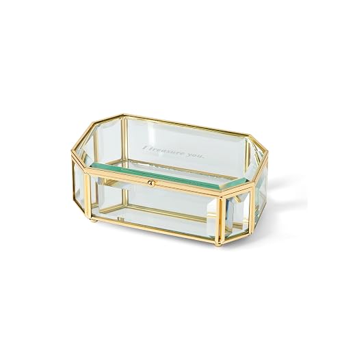 Kate Spade New York I Treasure You - Joyero transparente