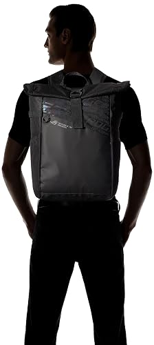 ASUS Mochila Gamer ROG BP4701 /Repelente al Agua/Holográfica/Bolsa Externa/Mochila Gamer/Gaming Laptop Backpack/Para Hombre y Mujer/Garantía en México