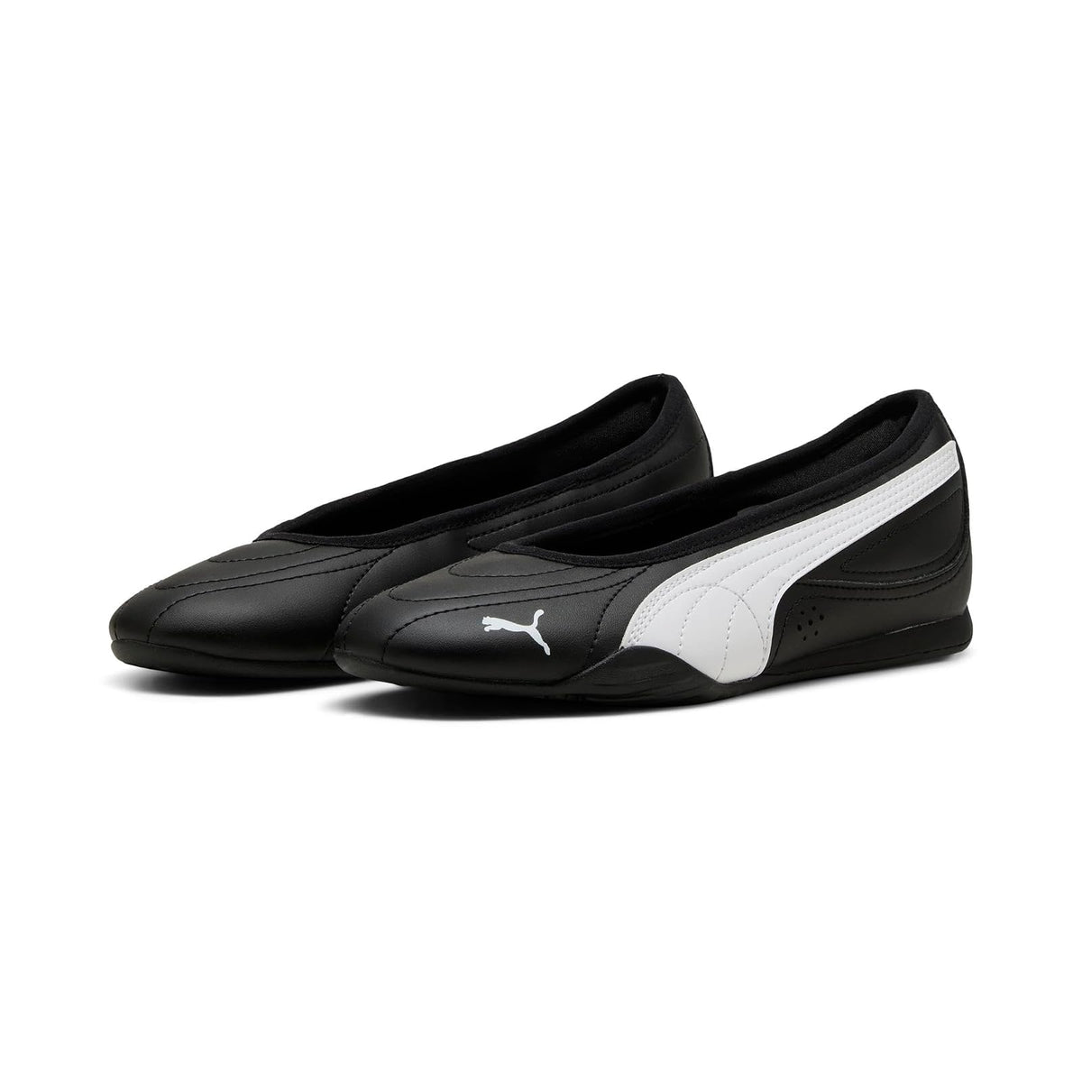PUMA Catch Soleil Ballerina Tenis para Mujer - 22.0 cm - PUMA Black-PUMA White