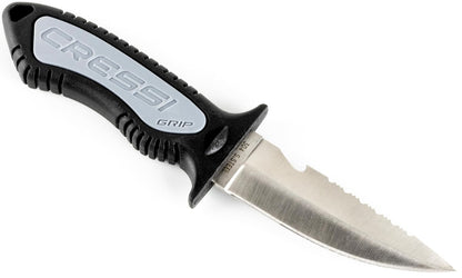 Cressi Versatile Diving Knife for Scuba, Snorkeling, Spearfishing | The Grip