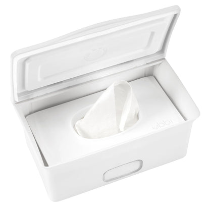 Ubbi Dispensador de Toallitas Húmedas, Gris - Blanco