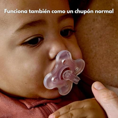 Frida Baby | Chupón Dispensador de Medicamentos | Material Plástico | Chupón y Jeringa Libres de BPA | 1 Pieza