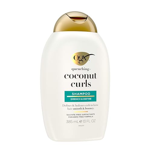 OGX, Shampoo de Coco para Rizos, 385 ml