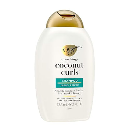 OGX, Shampoo de Coco para Rizos, 385 ml