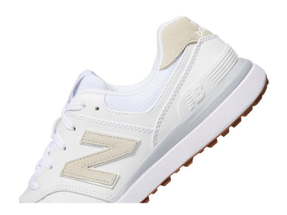 New Balance 574 Greens V2 - Tenis de Golf para Mujer, Blanco, 24.5 cm
