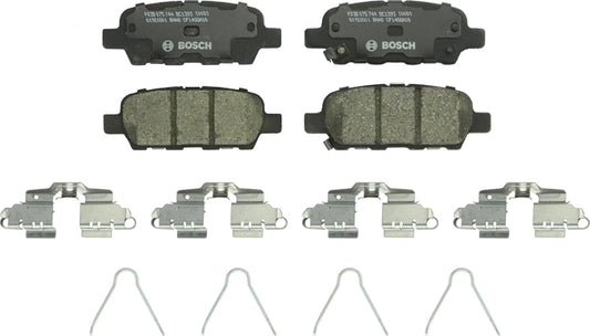 Bosch QuietCast Juego de Pastillas de Freno de Disco Cerámica BC1393 para Infiniti/Nissan