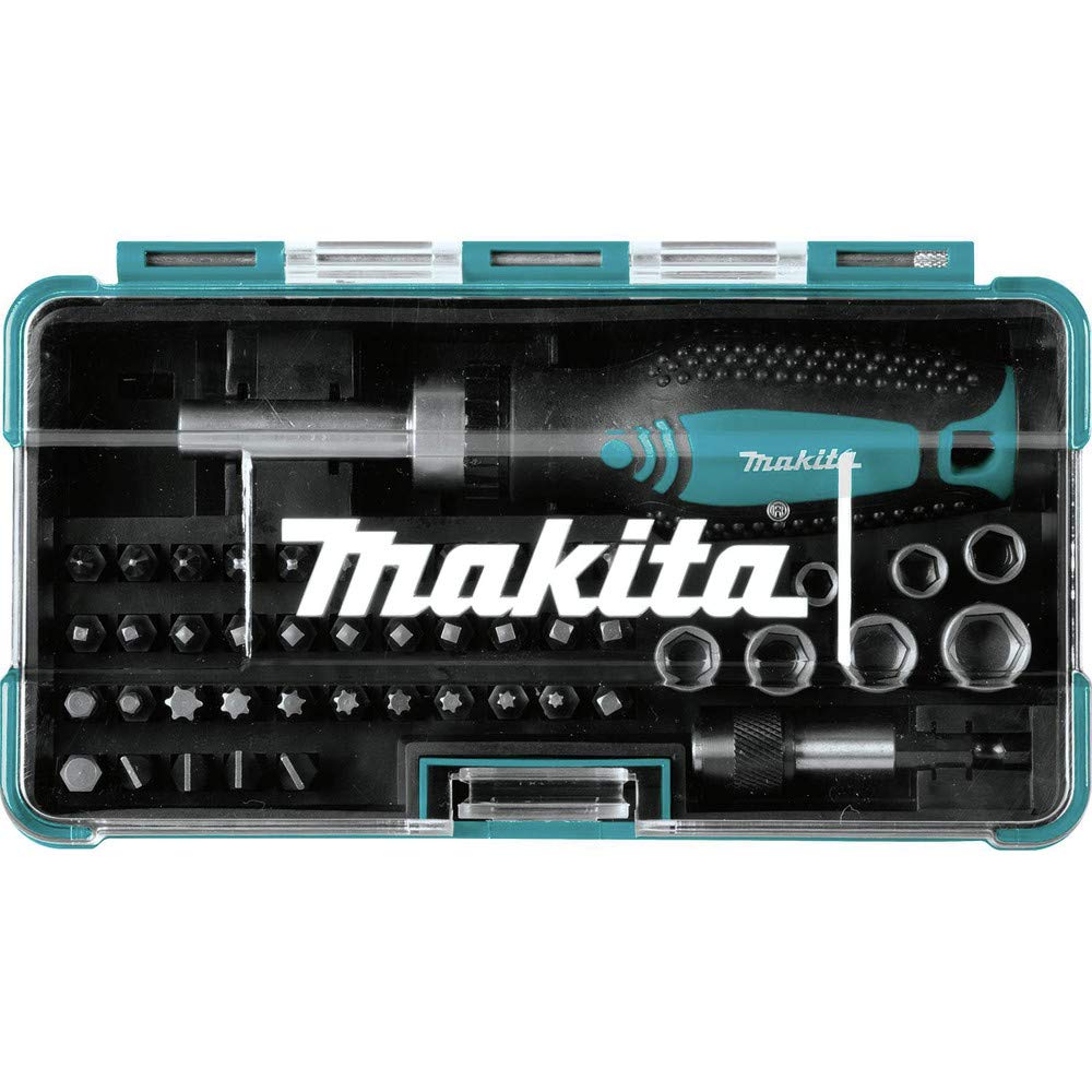 Makita Desarmador Manual Tipo Matraca Con 47 Puntas Y Dados B-50289