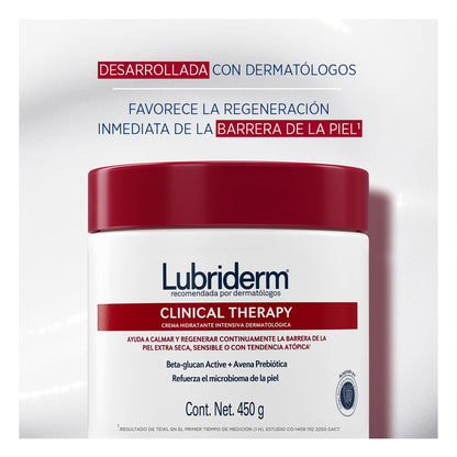 Lubriderm Crema Corporal Clinical Therapy Tarro 450 g