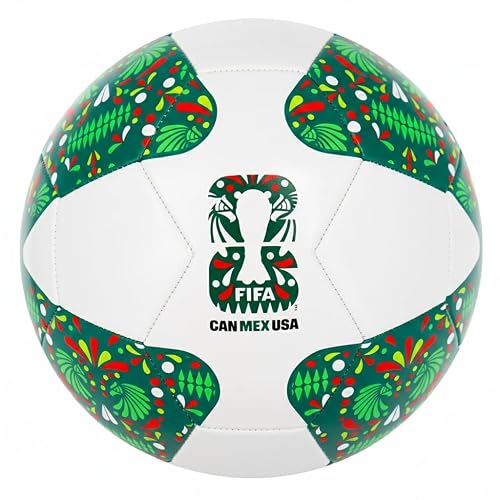 FIFA 26 Balón para Fútbol No. 5, Unisex, México, Uso recreativo, Cosido a máquina.