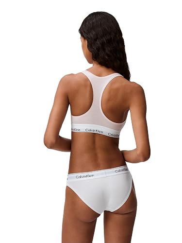 Calvin Klein Bralette Moderno de algodón sin Forro. Sujetador para Mujer