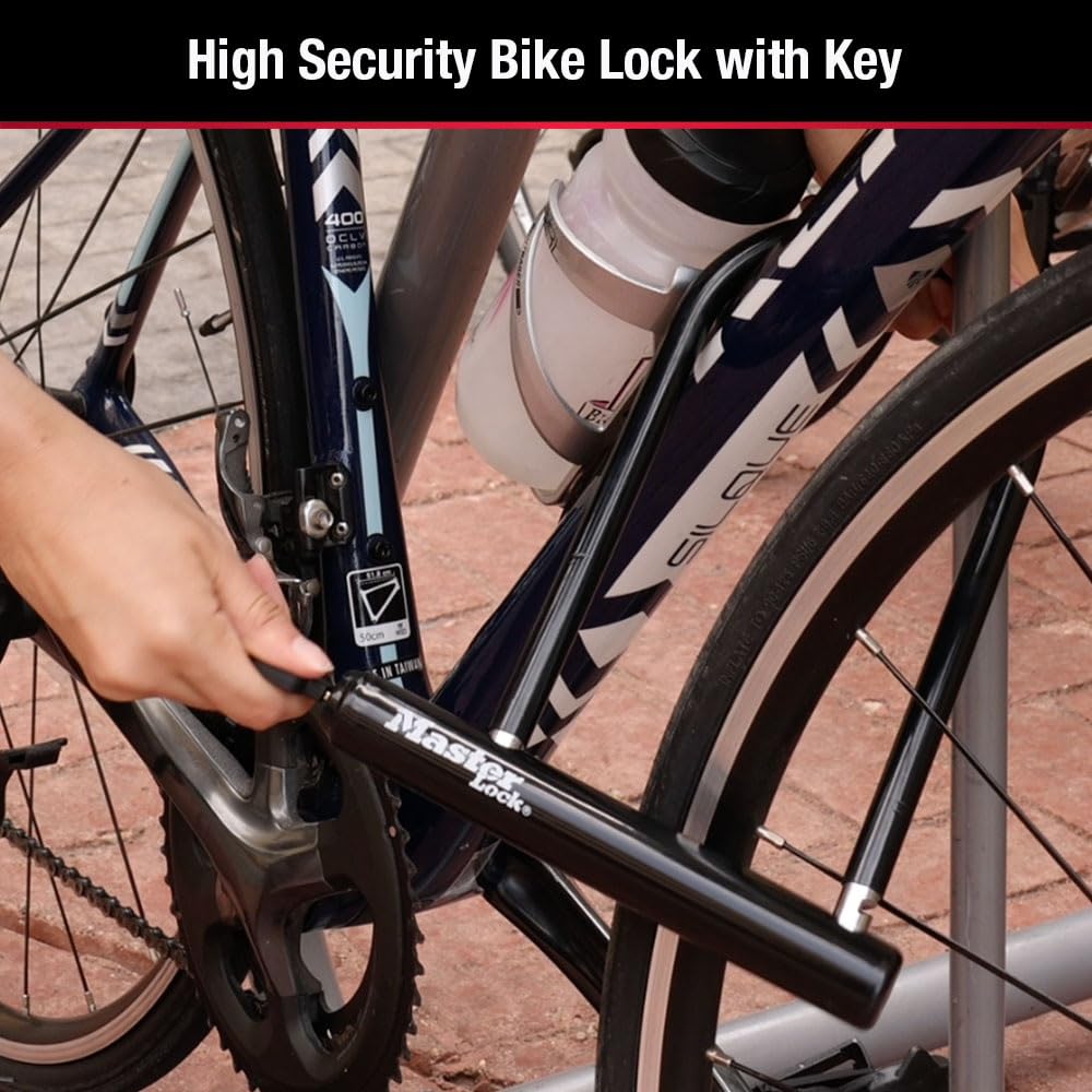 Master Lock 8170D Fusion Candado en U, 15.5 x 20 cm