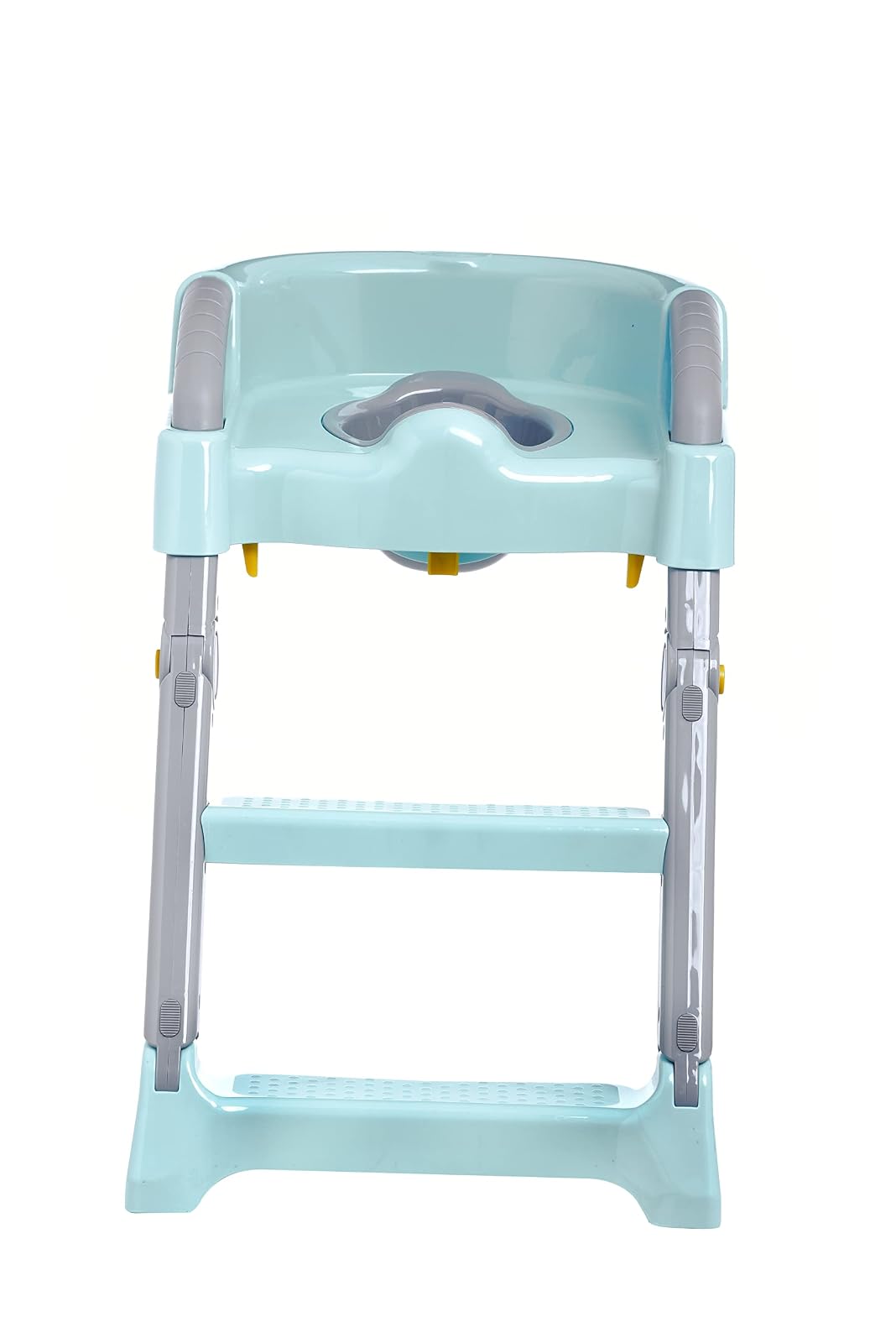 Prinsel, Entrenador Escalera 2 en 1, Potty, Turquesa, de 18 a 36 Meses, Ajustable y Fácil de Limpiar