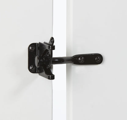 National Hardware N184-861 BPB21 Pestillo Automático para Portón en Negro