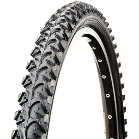CST Llanta MTB 24x2.10 Negra, Alta Durabilidad y Tracción, Ideal de Montaña, Modelo C1040N