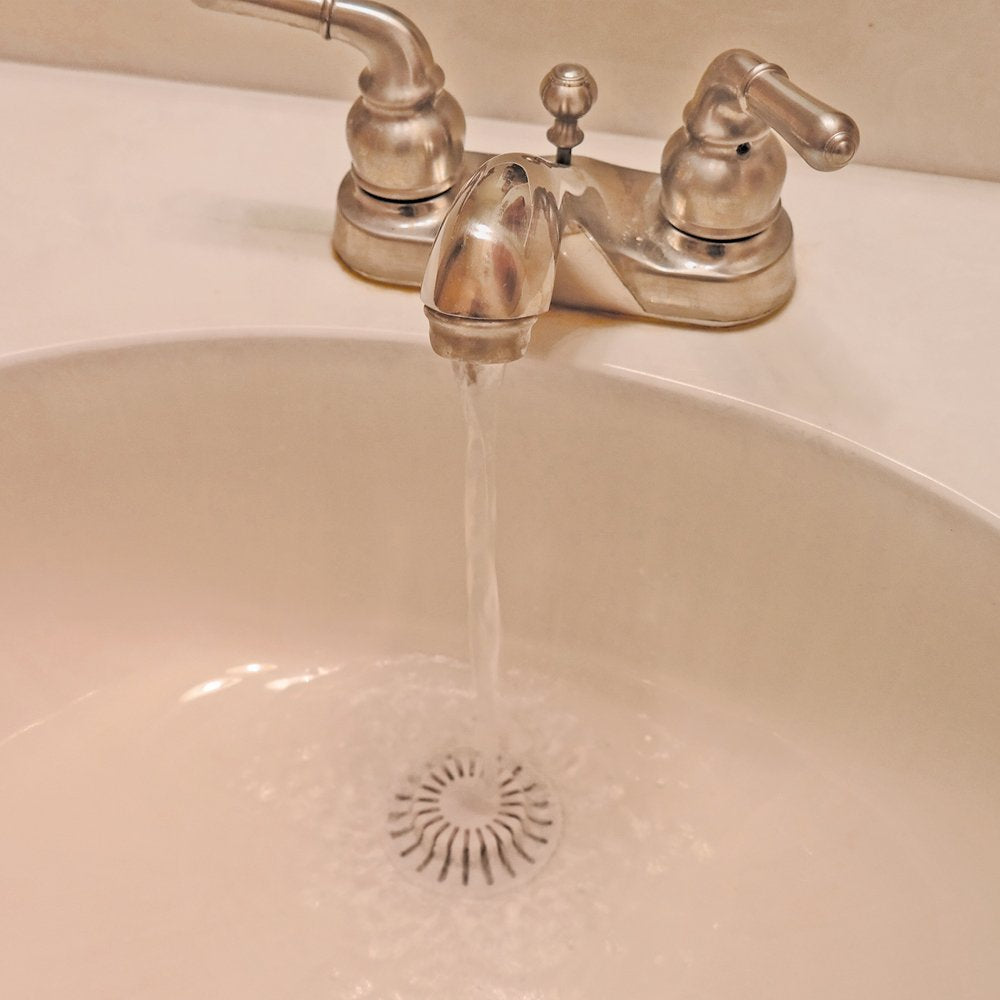 Danco - Atrapapelos para lavabo, Bathroom Sink - Pack of 2, Blanco