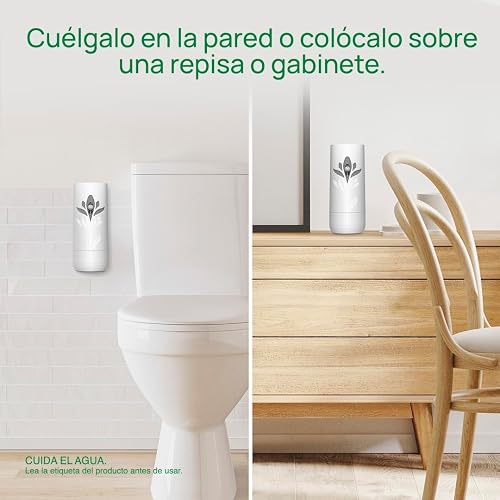 Air Wick® Freshmatic® Aparato Aromatizante De Ambiente Automático, Aroma Acquamarina, y Repuesto de 250 ml