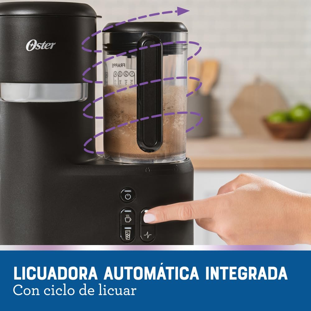 Oster Cafetera frappé con licuadora