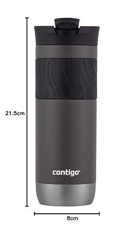 Contigo Snapseal Taza de viaje aislada, 20 oz, Sake