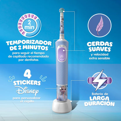 Oral-B Disney Frozen Cepillo de Dientes Eléctrico para Niños (+3)