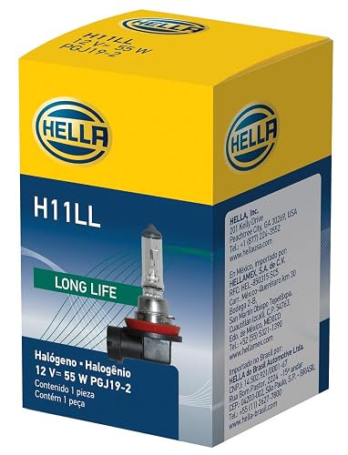 Hella H11LL Foco Halógeno de Larga Duración 12 V 55 W