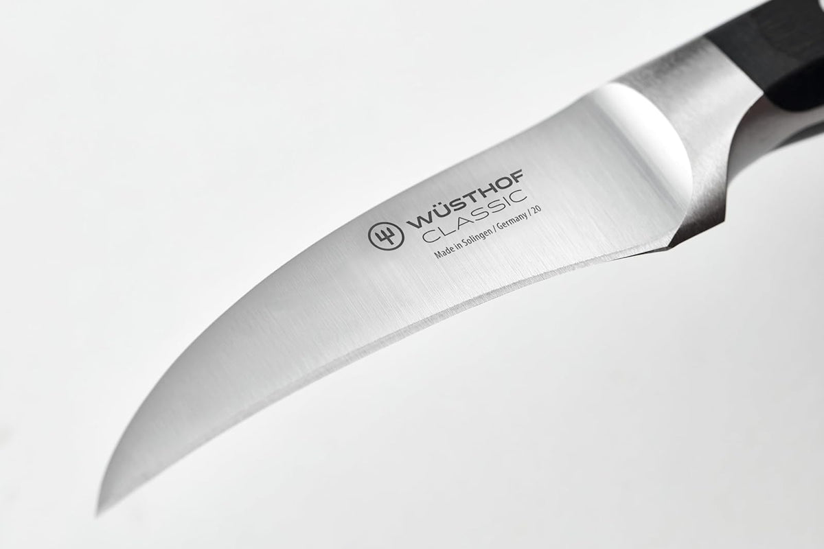 WÜSTHOF Classic Cuchillo Puntilla 7 cm, Cuchillo para Pelar Profesional, Acero Alemán Forjado, Ideal para Frutas, Verduras y Corte Preciso