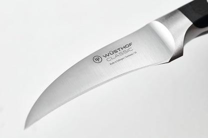 WÜSTHOF Classic Cuchillo Puntilla 7 cm, Cuchillo para Pelar Profesional, Acero Alemán Forjado, Ideal para Frutas, Verduras y Corte Preciso