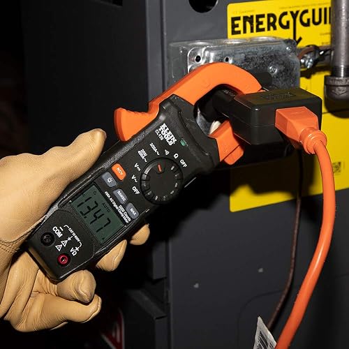 Klein Tools - Multímetro digital de gancho de rango automático de 400 A CA Mod. CL120