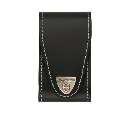 Victorinox Funda de Piel, 100 mm, Negra