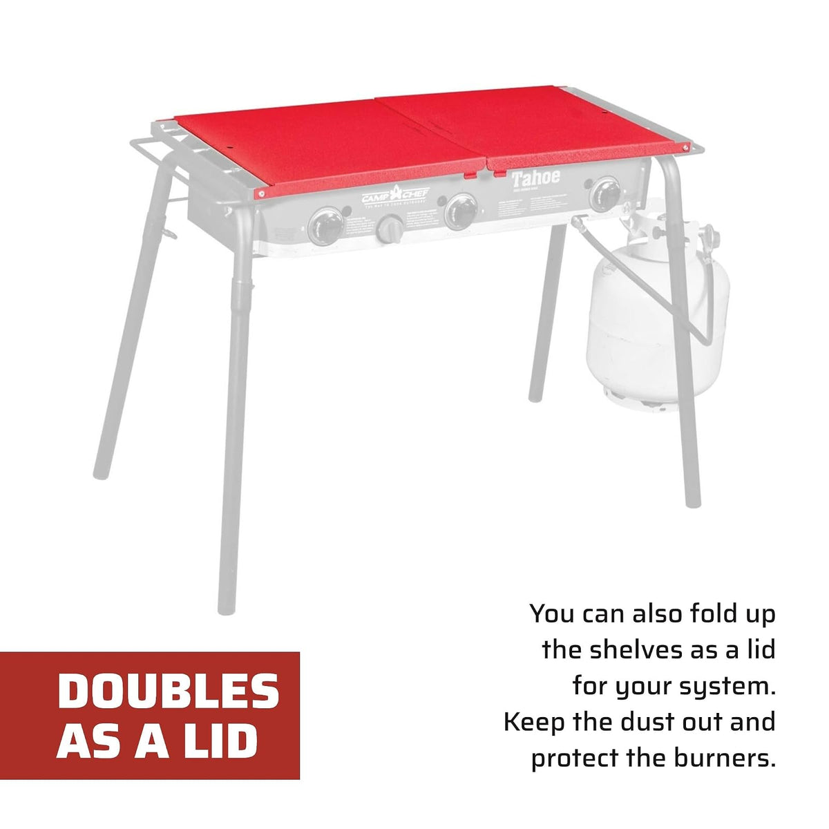 Camp Chef LS90P Side shelf set for TB90LW