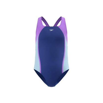 Speedo - Correa Gruesa de Malla para niñas, una Pieza