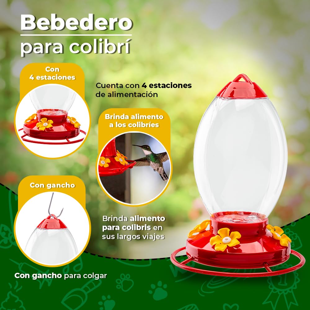 BEBEDERO P/COLIBRI 940 ML