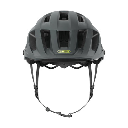 ABUS Casco MTB Moventor 2.0 - Casco Confortable para Bicicleta Todo Terreno - Casco All-Mountain - para Hombre y Mujer - Gris Mate, M
