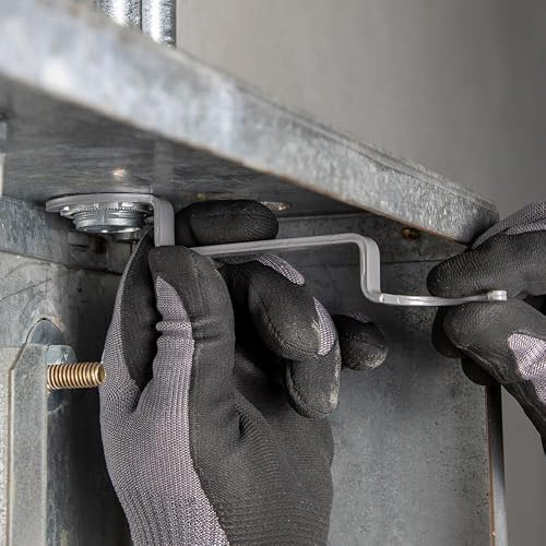 Klein Tools 50900R Juego de llaves de bloqueo de conductos, aprieta y afloja las tuercas de seguridad en espacios reducidos, 1/2, 3/4 y 1 pulgada, curvas de compensación, 3 piezas