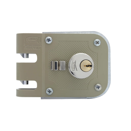 Phillips Assa Abloy Cerradura De Sobreponer Phillips 625 If Izquierda Beige