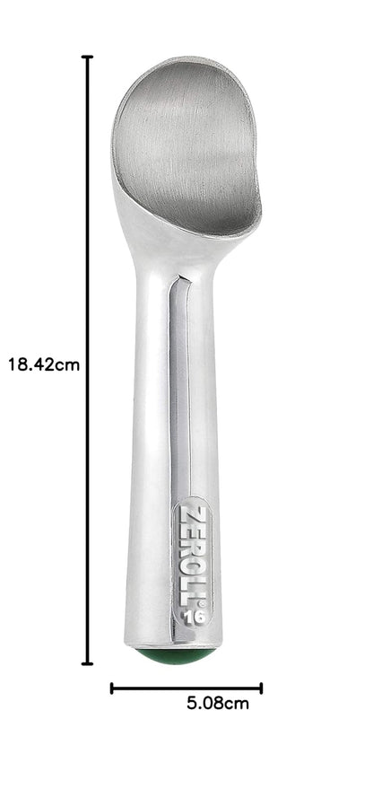 Zeroll 1016 - Cuchara para helado con mango conductor de calor relleno de líquido único, diseño sencillo de una pieza, aluminio de fácil liberación, 32 cucharas por galón, fabricado en Estados Unidos