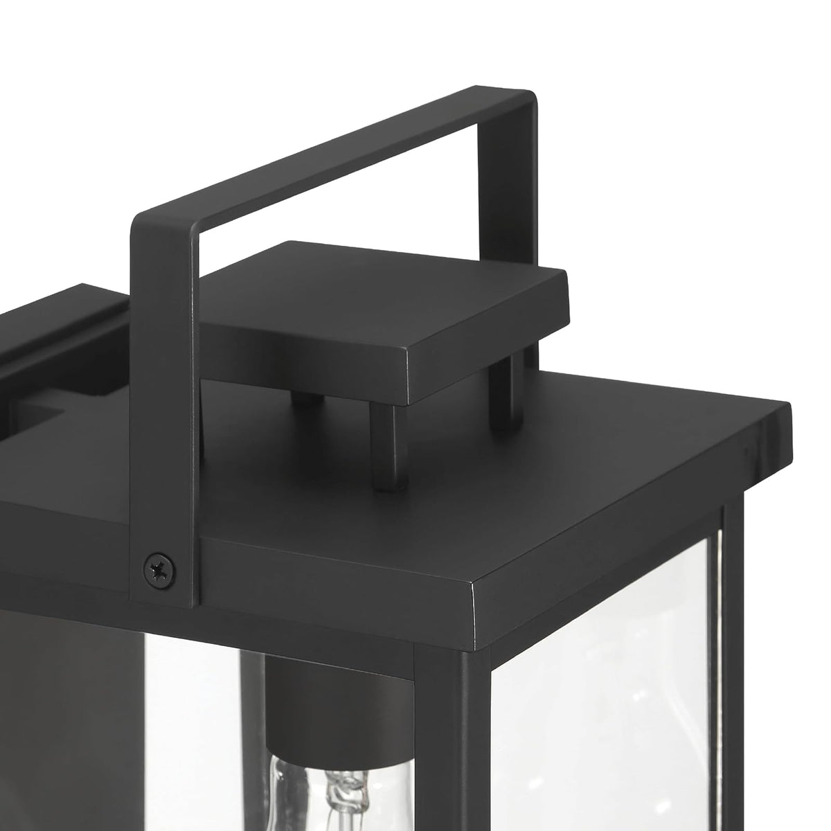 Hunter Fan, Colgante de pared Timbergrove Negro Mate para Exterior 1 Luz, 14 pulgadas