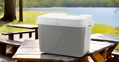 ESTRA Hielera Familiar Insulada 42 L (44 QT) | Espacio para 60 latas | Mantiene frío por Tiempo prolongado | Asas Laterales portátiles | Perfecta para Camping, Picnic, Playa y Viajes