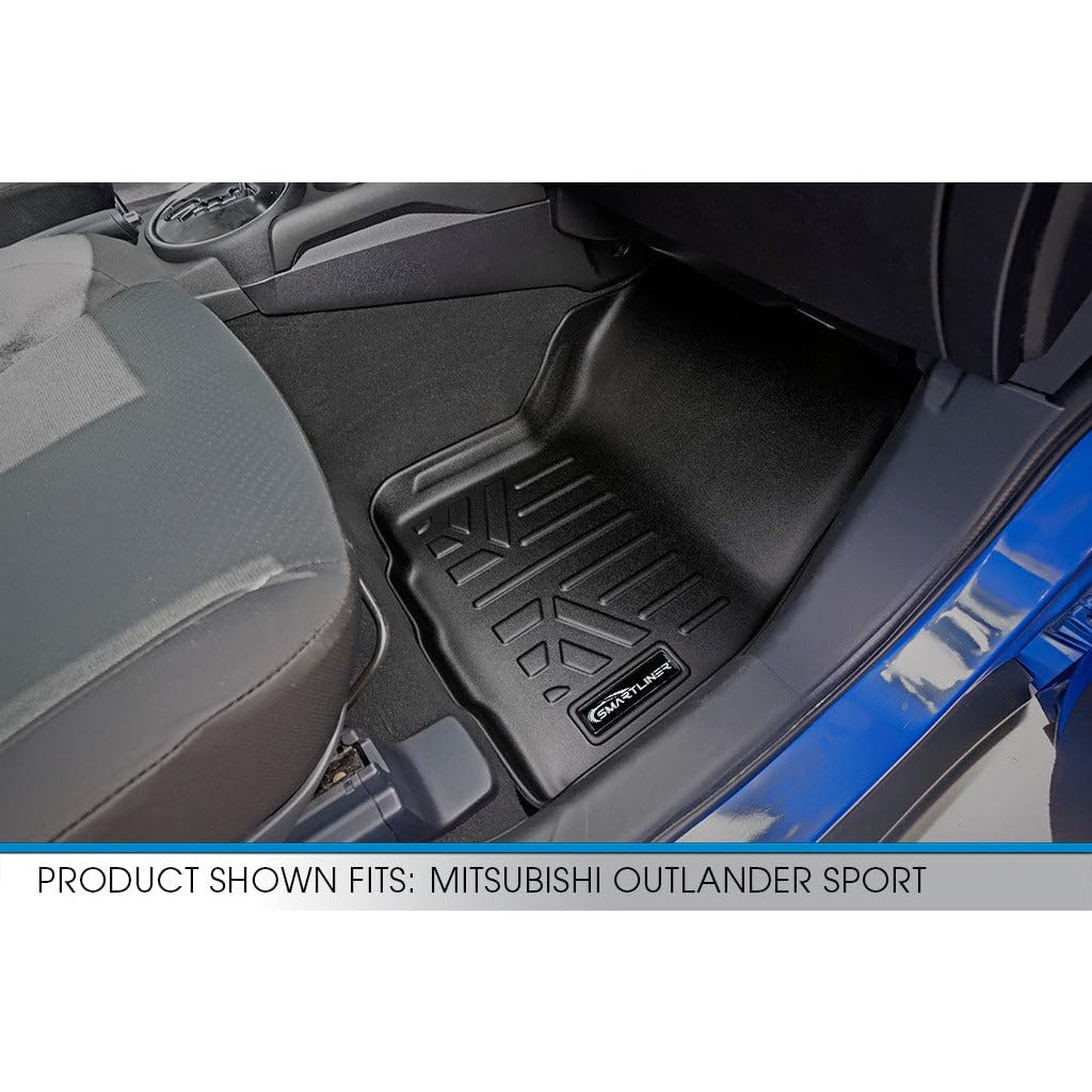 SMARTLINER - Forro de Carga de Ajuste Personalizado para Todo Tipo de Clima, detrás de la Segunda Fila, Compatible con Mitsubishi Outlander Sport 2011-2023