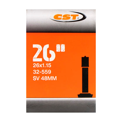 CST Cámara 26" X 1.15" Bicicleta Válvula Americana 48mm