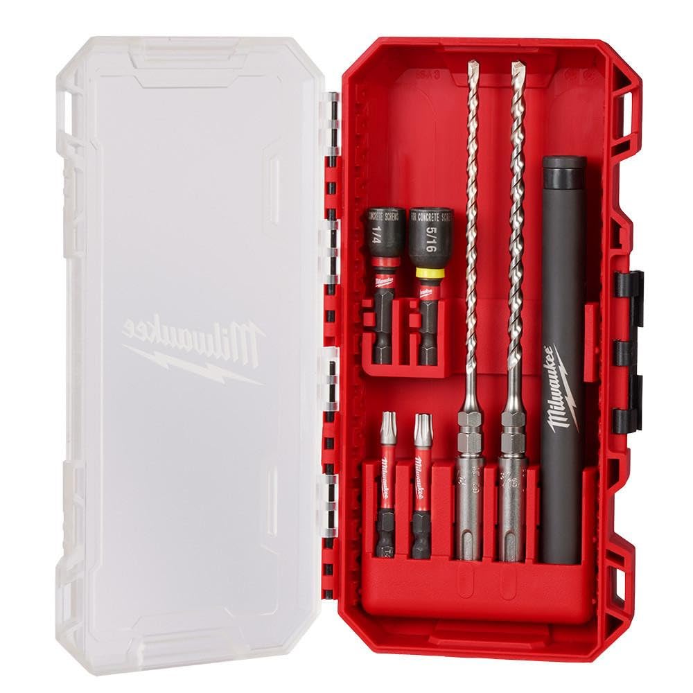 MILWAUKEE ELEC TOOL 48-20-7497 Tapcon SDS Kit de instalación