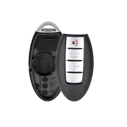 uxcell Carcasa de Repuesto para Llave de Mando a Distancia 4 Botones KR55WK48903 para Nissan Altima 2007-2012