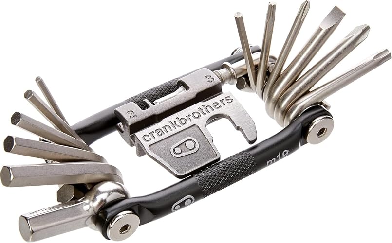M19 - Herramienta Multiherramienta para Bicicleta de Acero, Torx, Hexagonal y Herramienta de Cadena Compatible